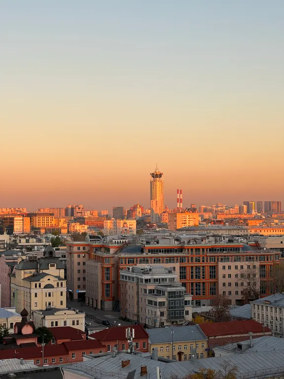Квартира Уютная квартира с прекрасным видом в центре Москвы — Москва