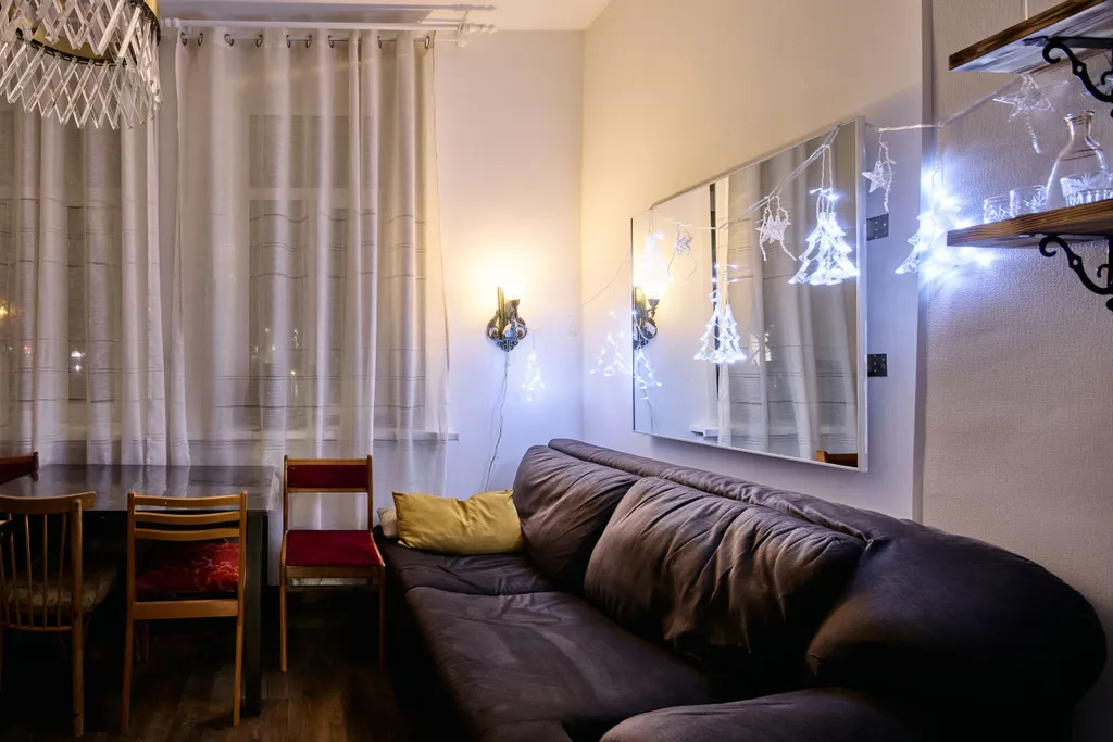 12-местный апартамент в ретро стиле с кинотеатром и Sony PS4