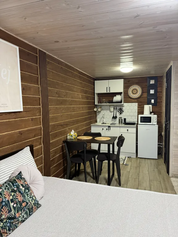 Дом благоустроенный с видом на гору