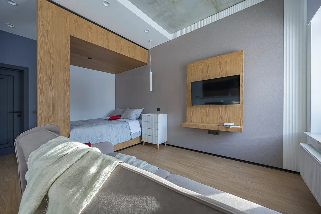 Просторная студия в центре