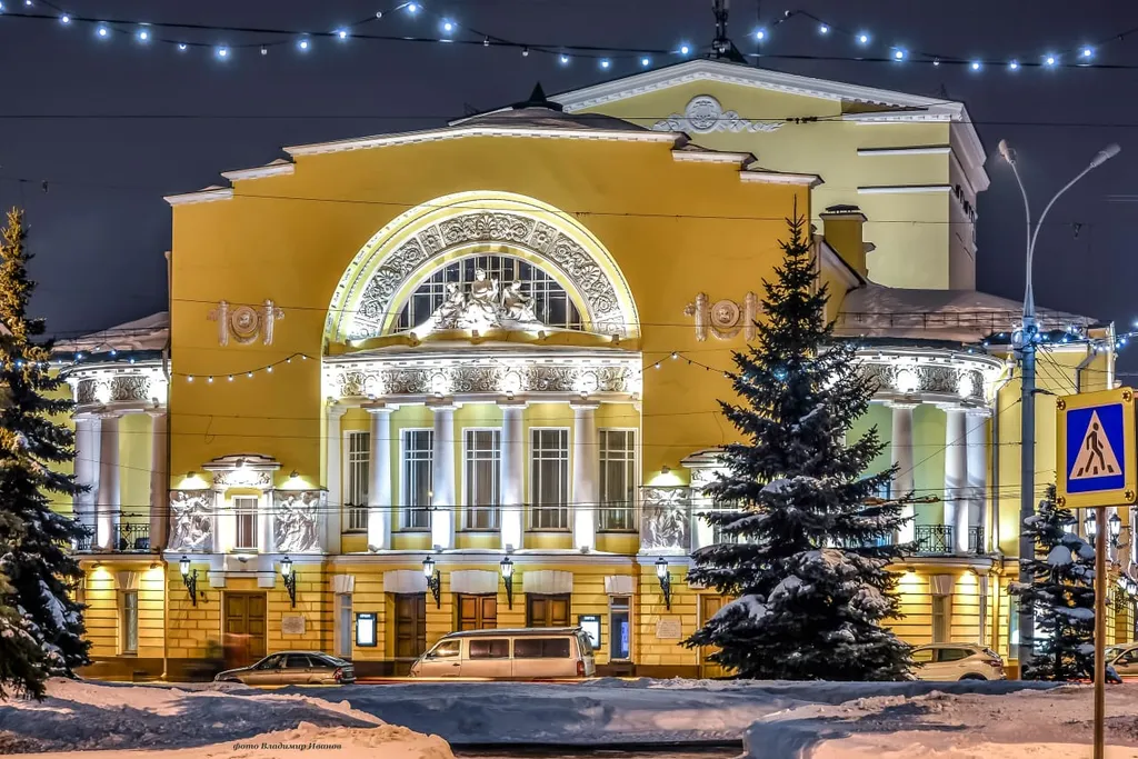 Романтичная однушка с камином на Волжской набережной