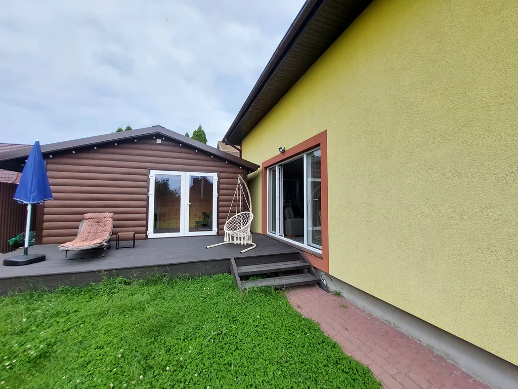 Дом с баней и зоной барбекю 500м от моря Зеленоградск Сокольники