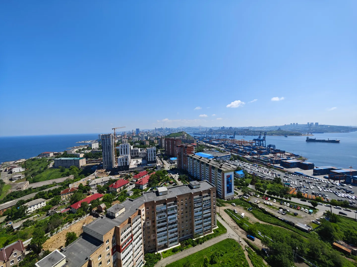 Вид на город 