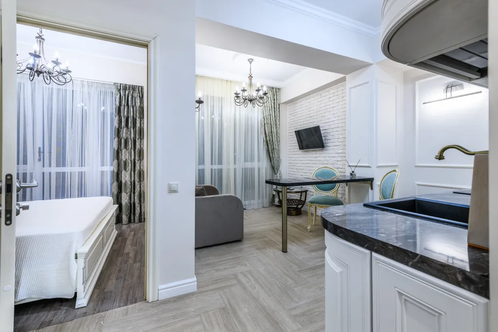 Апартамент с личной сауной