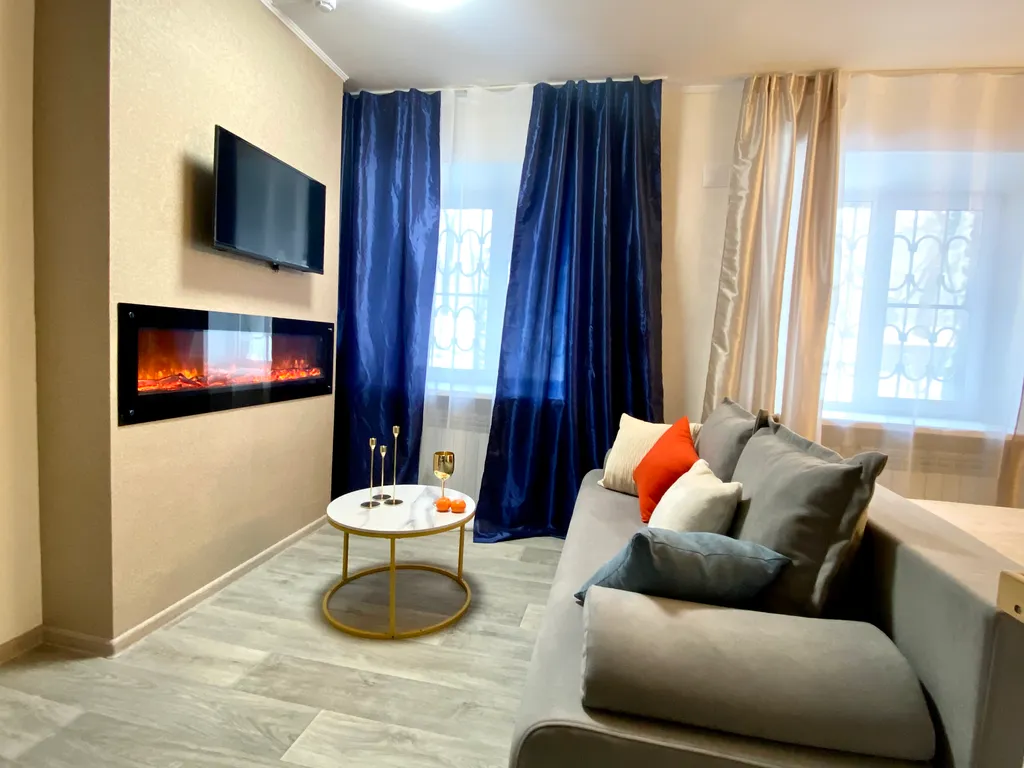 Квартира Квартира с камином рядом с набережной Аuroom — Хабаровск