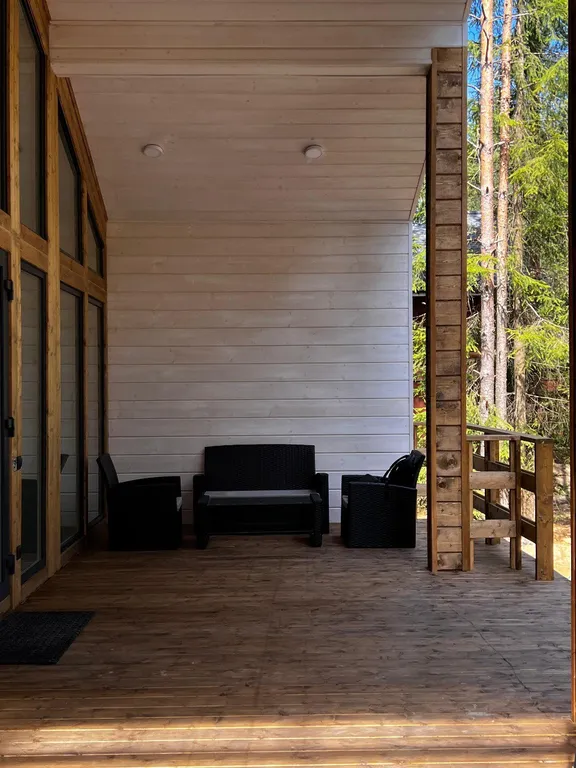 Дом с баней и банным чаном