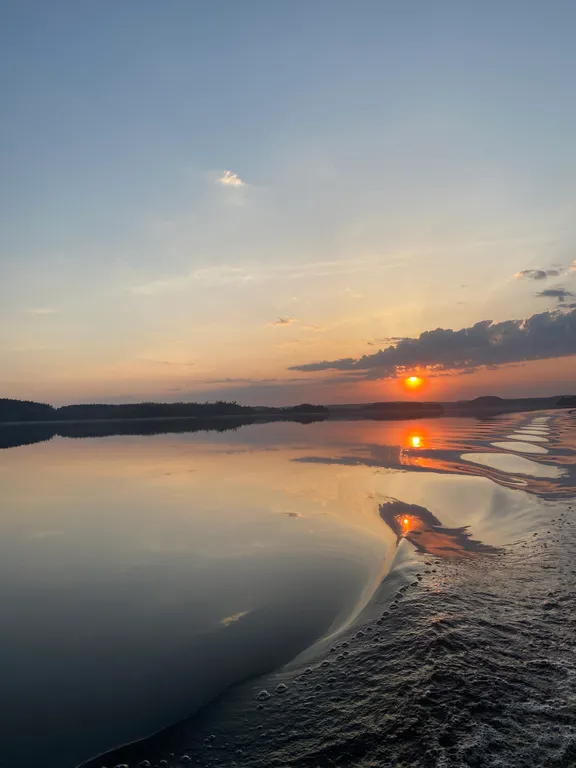 Дом у озера с сауной