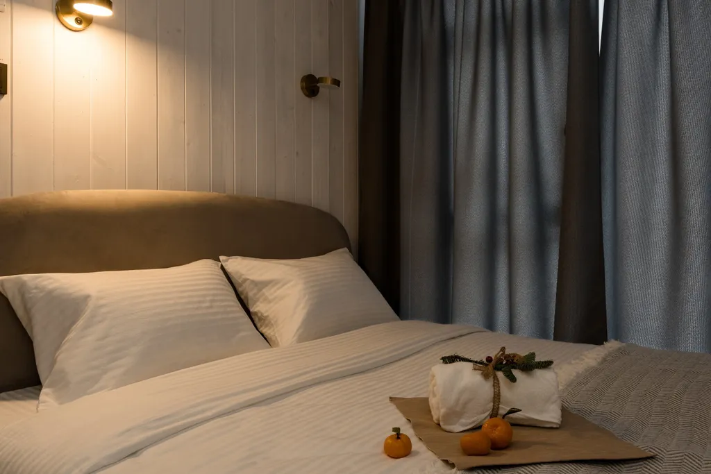 Семейный коттедж с 1 спальней с мангальной зоной