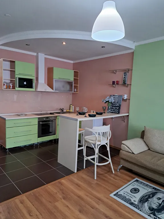 Студия с видом на Байтерек-лучшая локация для туристов