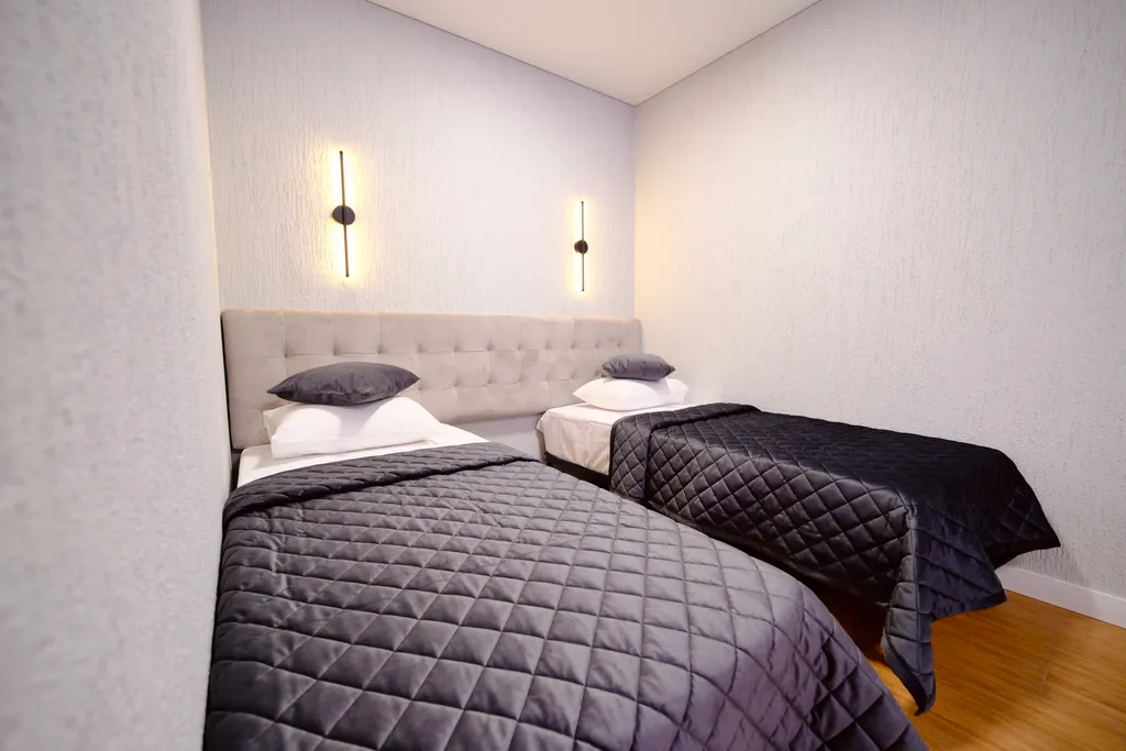 Студия с красивым видом