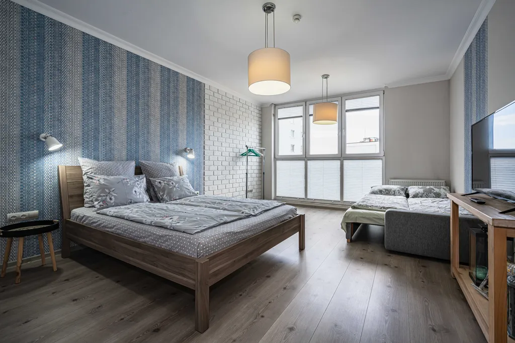 Квартира Двухкомнатные апартаменты с видом на реку — Калининград