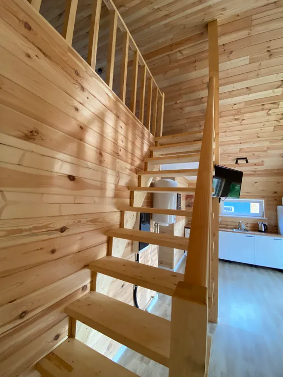 Дом с сауной на берегу Горьковского моря