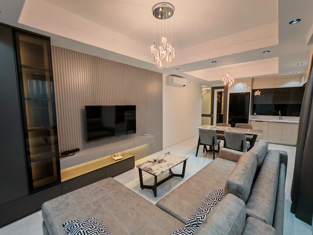 Квартира 1+1 в Azura World c видом на бассейн и аквапарком