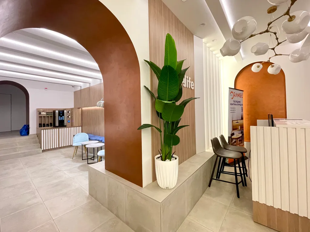 Квартира Квартира Уютная студия с прекрасным видом у метро Василеостровская — Санкт-Петербург