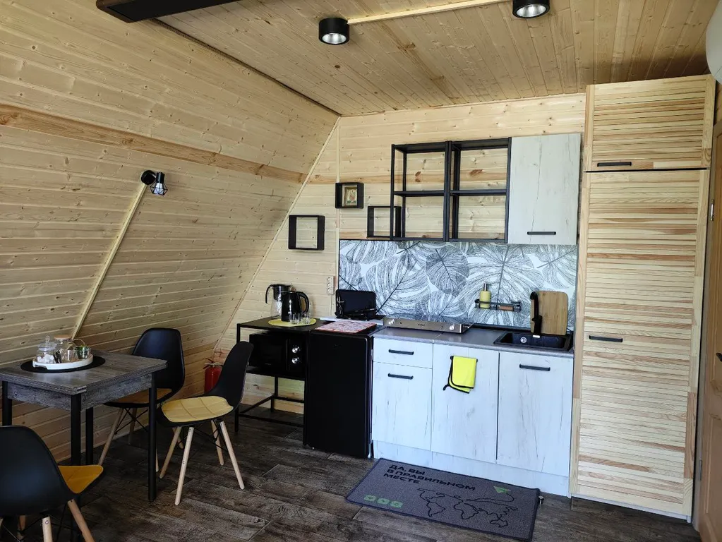 Дом 1 А фрейм на базе отдыха Куба