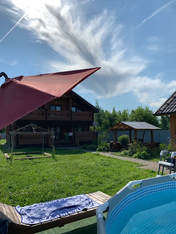 Дом с баней у пруда Алмаз Сити для мероприятий и отдыха