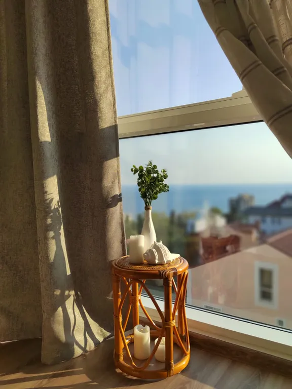 Апартаменты с видом на море и гору Ай петри