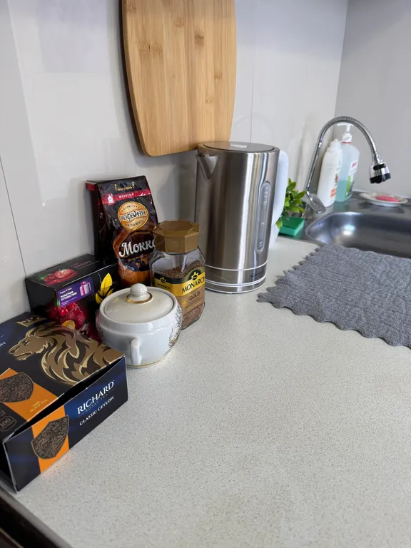 Квартира с видом на пруд