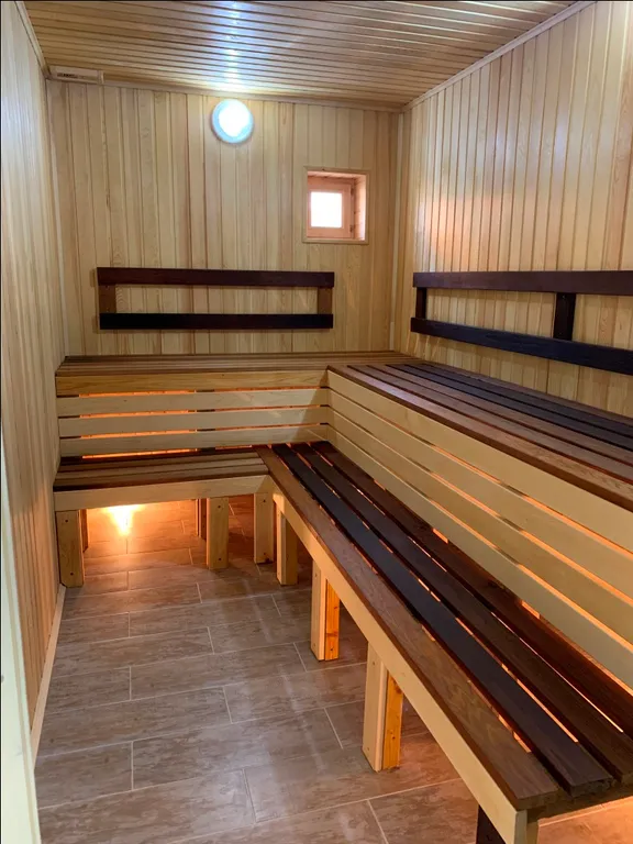 Комфортабельный коттедж с баней на дровах