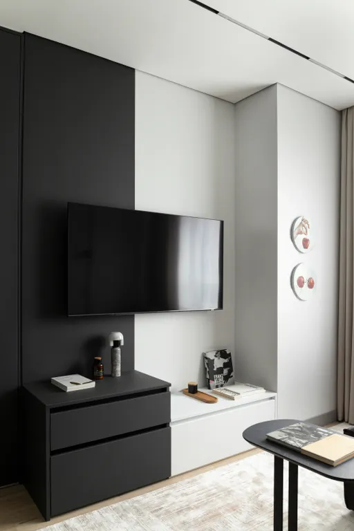 Квартира Квартира Апартамент black white — Москва