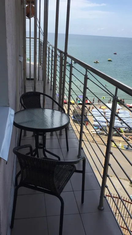 Уютная студия с видом на море