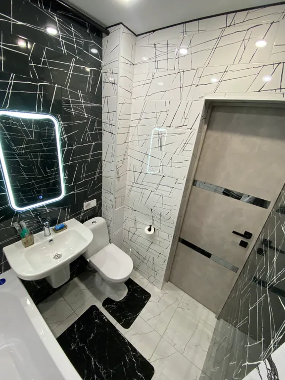 Квартира со свежим ремонтом на берегу реки