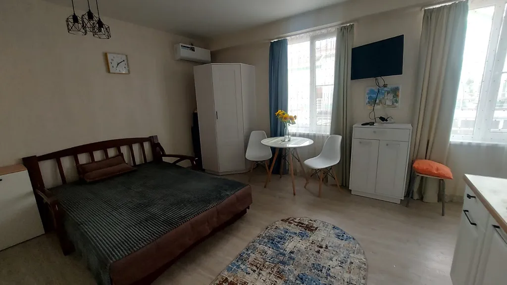 Квартира Студия в ЖК Солнечный остров с бассейном — аренда посуточно в Черешня