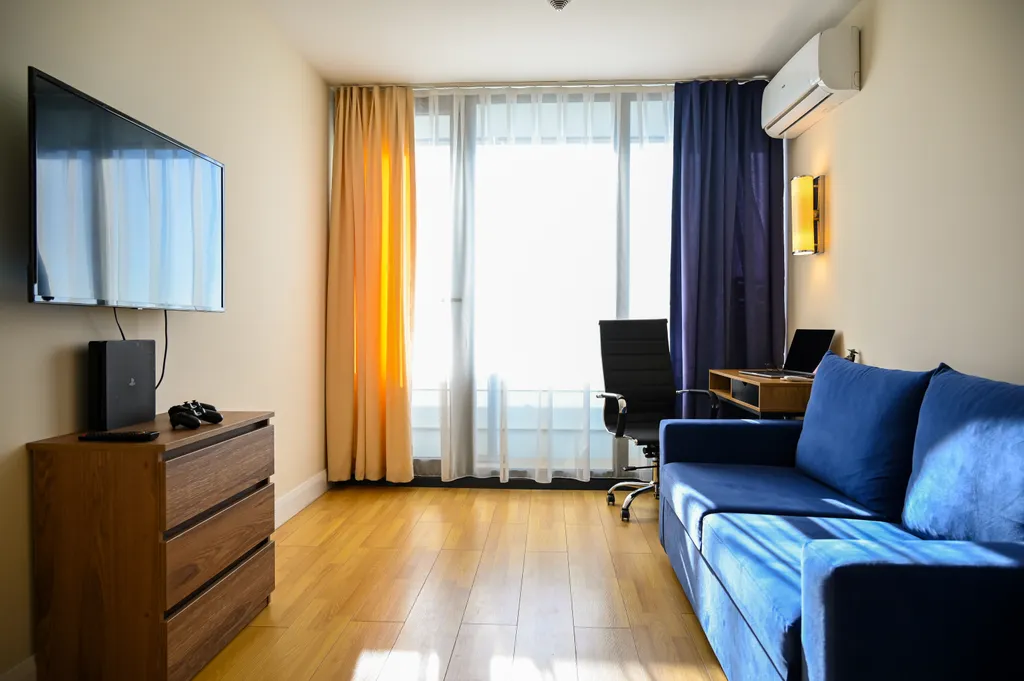 Уровня lux с видом на море с ps4 и кофеваркой