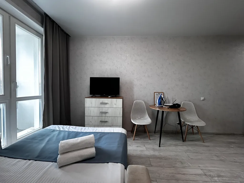 Квартира с бесконтактным заселением, рядом с аэропортом