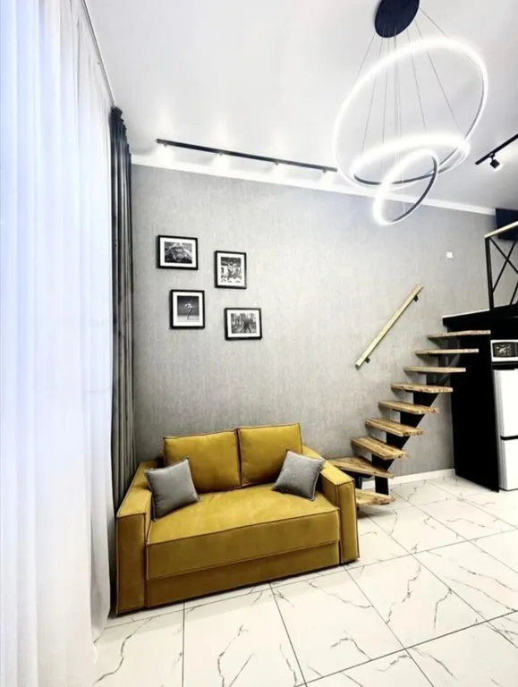 Квартира Квартира Уютная двухуровневая студия — Геленджик