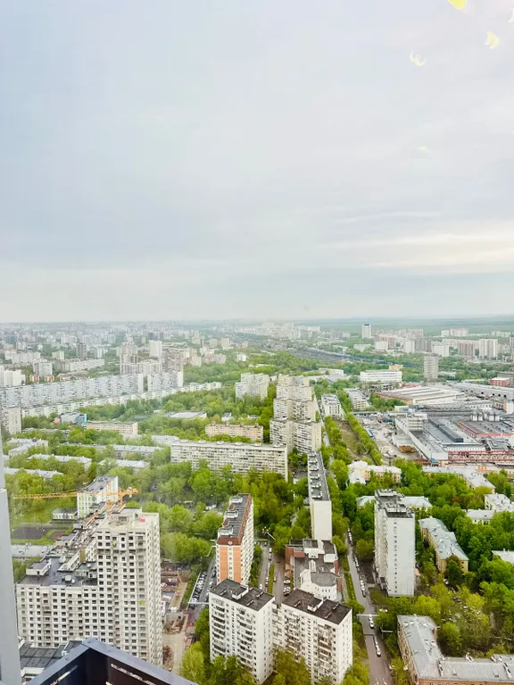 Панорамные виды Москвы. Студия на 51 этаже.