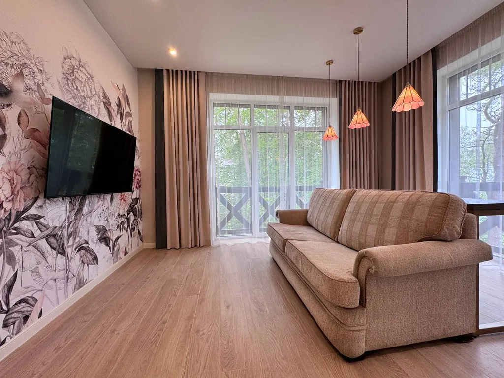 Квартира Апартаменты 6 на первой линии моря со своей зоной барбекю — Светлогорск