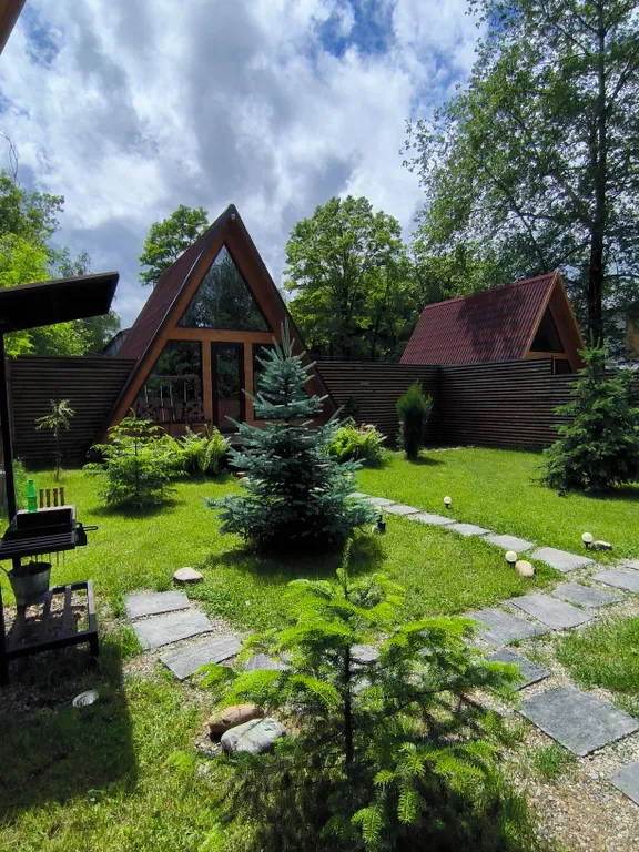 Шале в стиле Афрейм с индивидуальной территорией