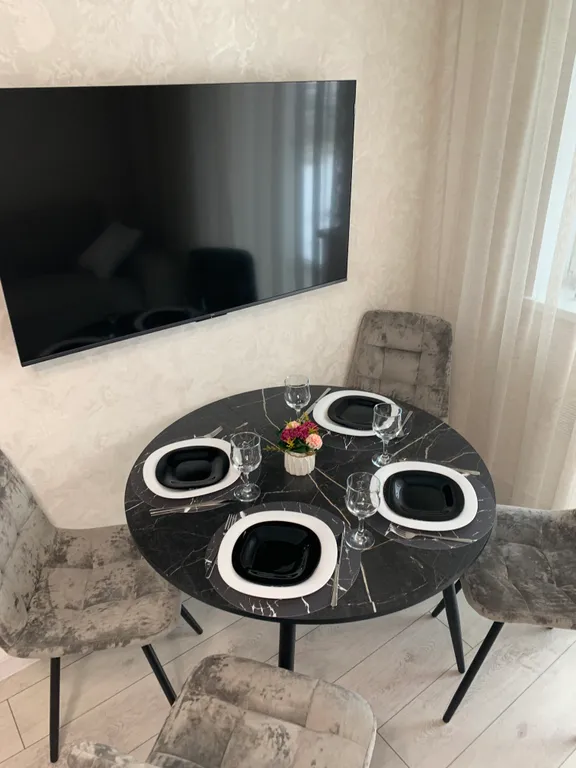 Квартира Квартира Уютная евро двушка в 10 минутах от Верхнего озера Вся мебель и техника — Калининград