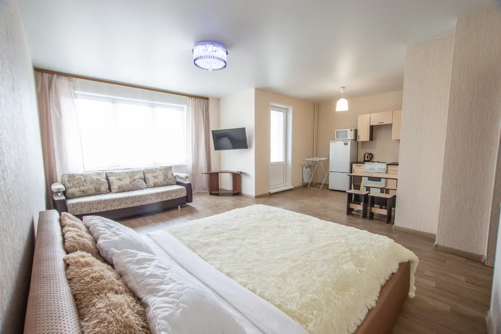 Квартира Приятная квартира-студия рядом с ТЦ Планета и кардиоцентром — Красноярск