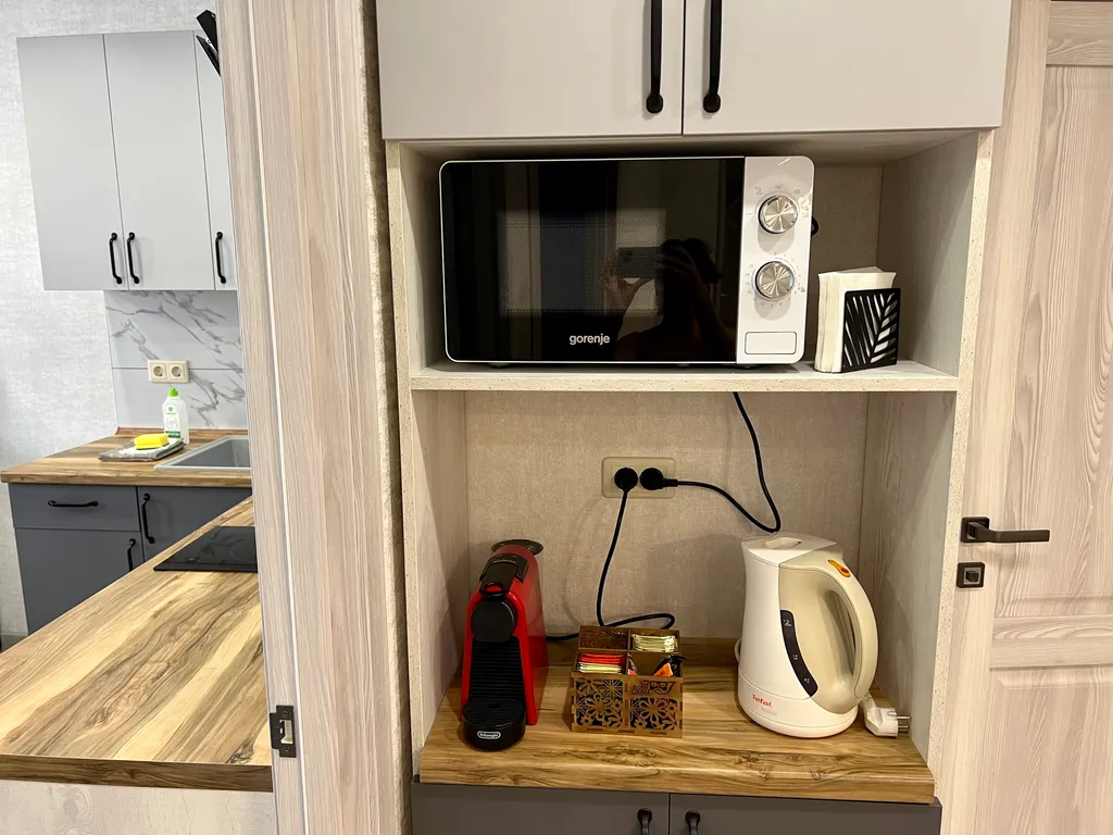 2-комнаты в центре с камином и подземной парковкой