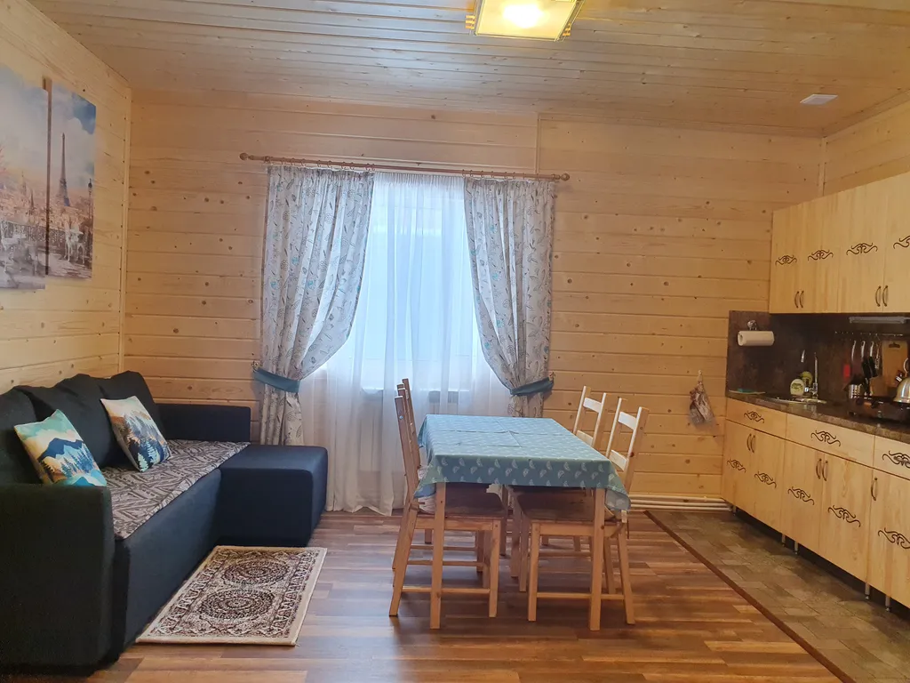 Коттедж с 1-й спальней, сауна — аренда посуточно в Волковское