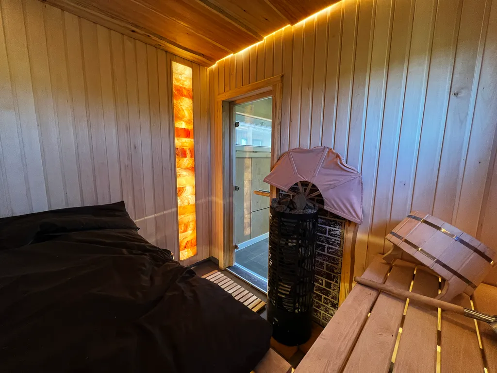 Коттедж Модульный дом с баней, костровой чашей и мангалом — Казань