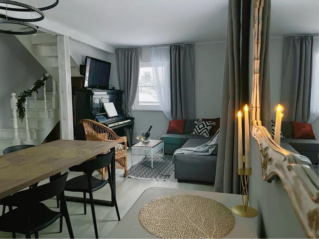 Коттедж с камином и отдельной баней