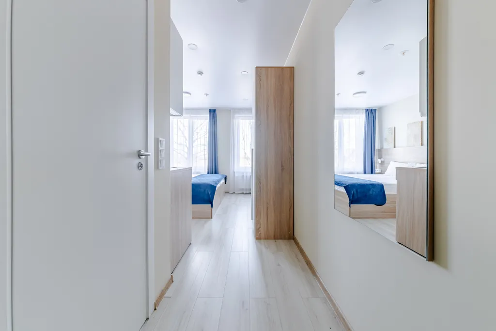 Квартира Квартира Уютная студия рядом с метро — Санкт-Петербург