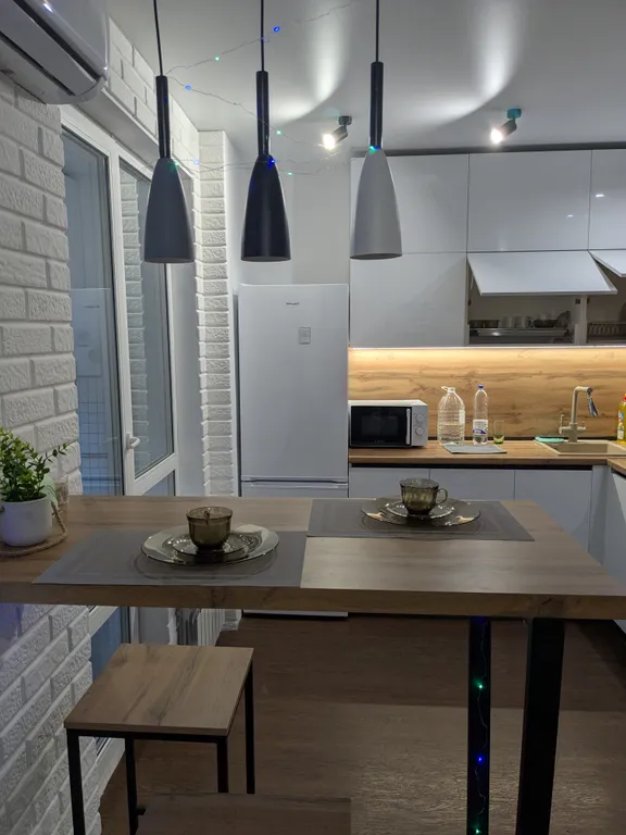 Новая квартира с прекрасным видом на город