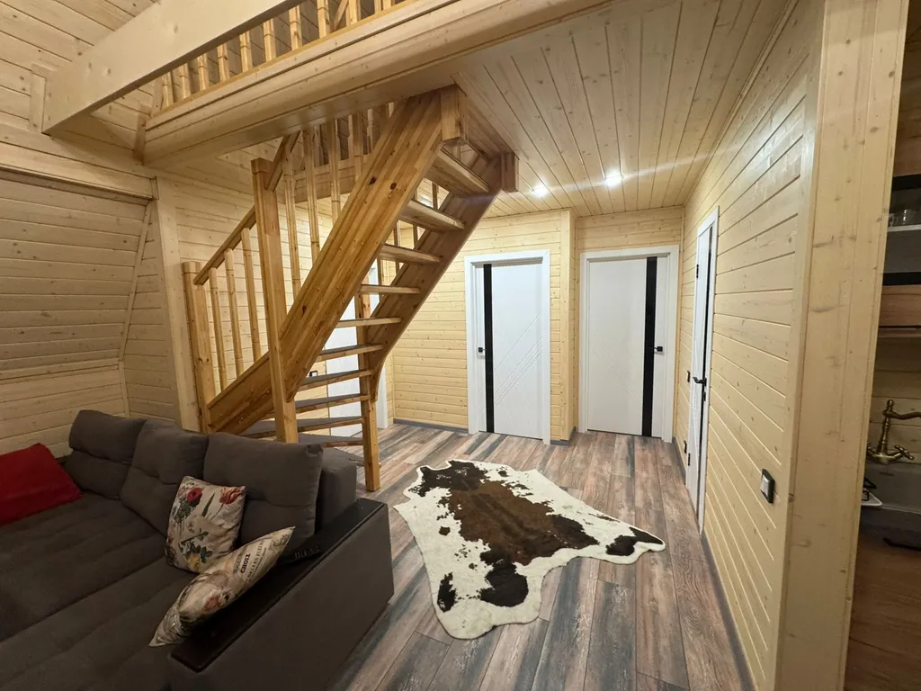 Уютный домик на базе отдыха глэмпинге "Салтыыковские бани - Мира пара"