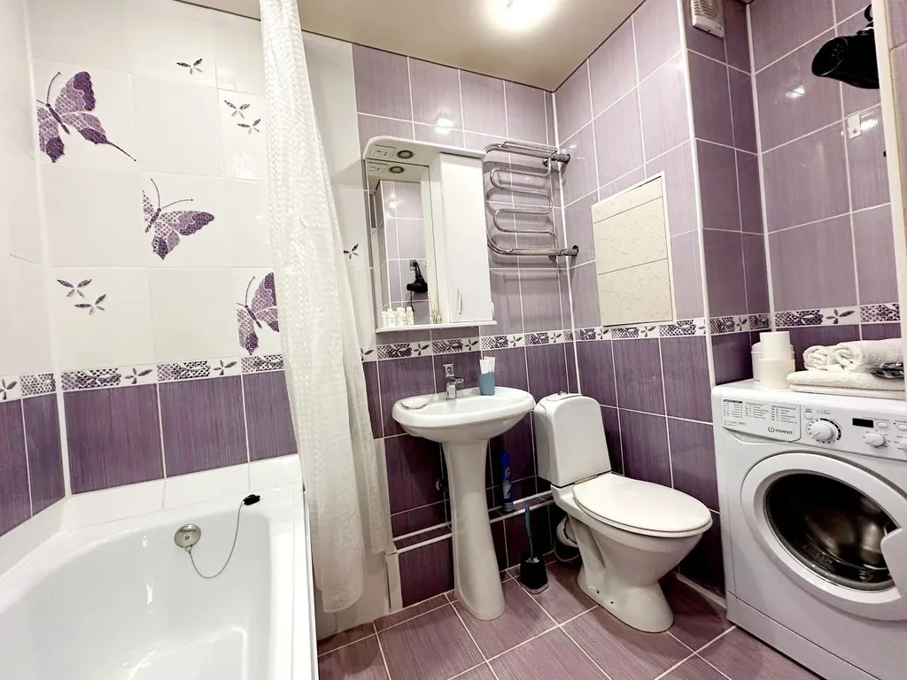 Просторная и уютная евродушка