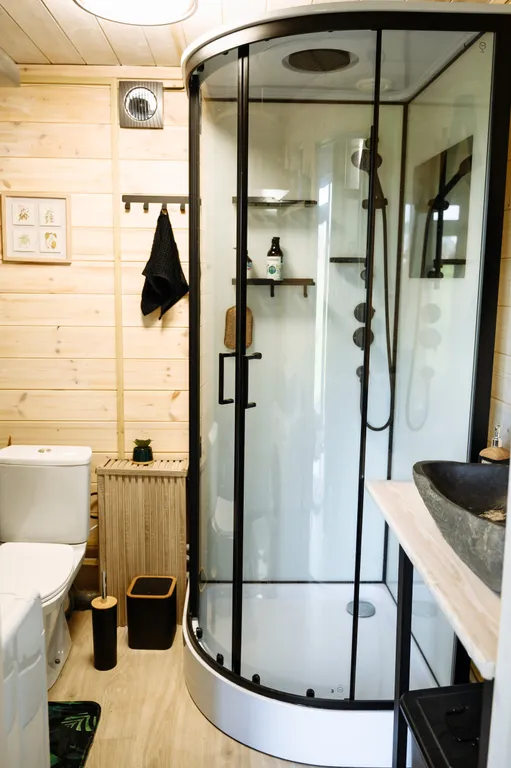 Коттедж Коттедж Уютный Барн-хаус с банным чаном и русской баней — Санкт-Петербург