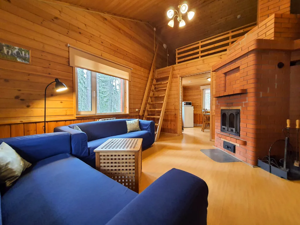 Шестиместный коттедж с сауной Денисов мыс, Карелия