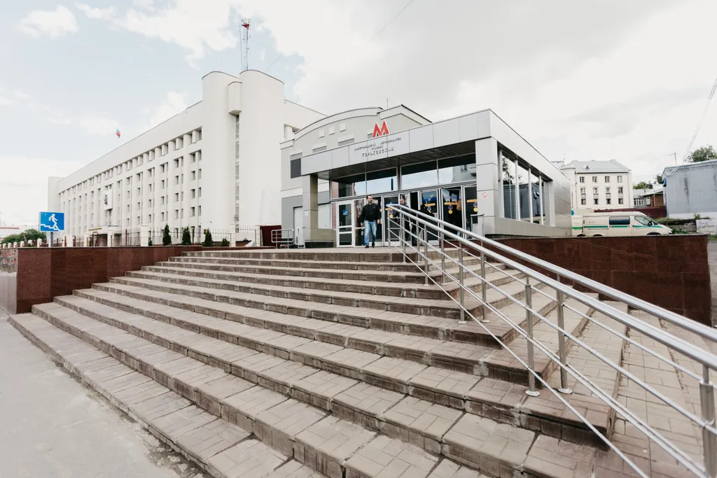 Квартира Стильная квартира на центральной площади Горького со всеми удобствами и видом — Нижний Новгород