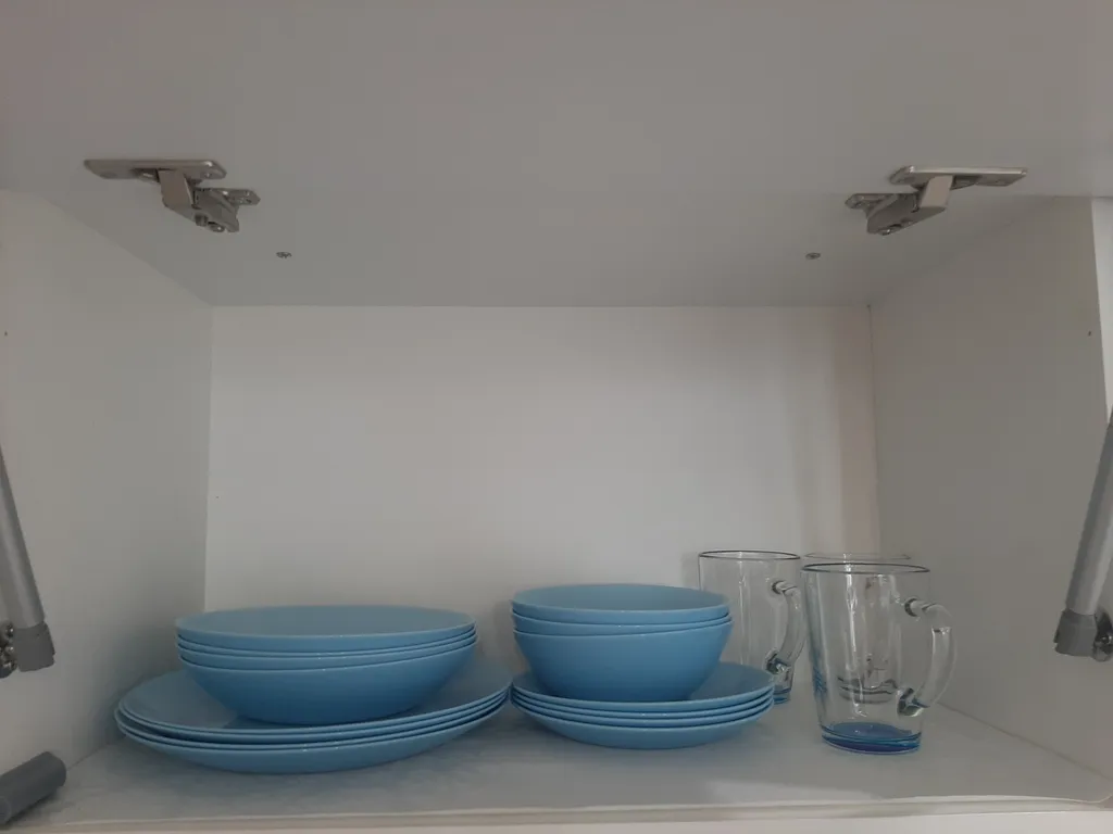 Уютная студия с видом на колесо обозрения