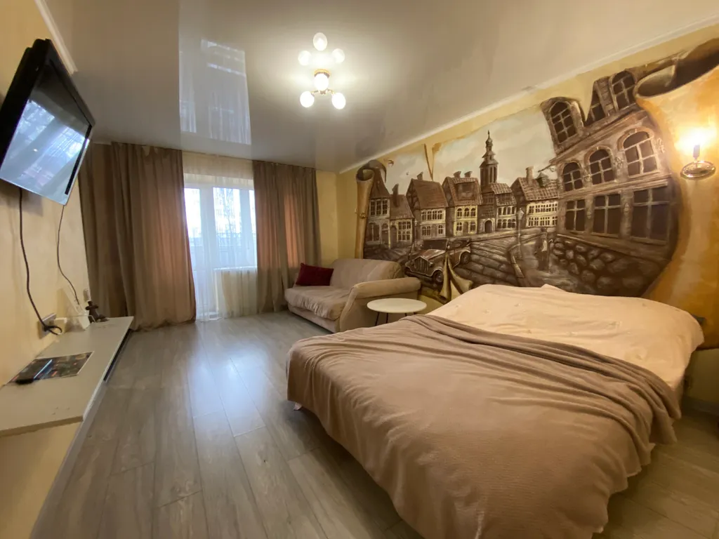 Квартира-студия с дизайнерским ремонтом