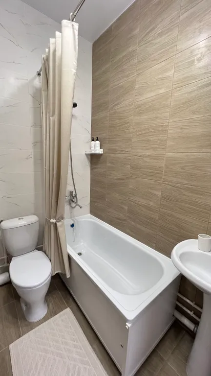 Стильные однокомнатные апартаменты в тихом районе