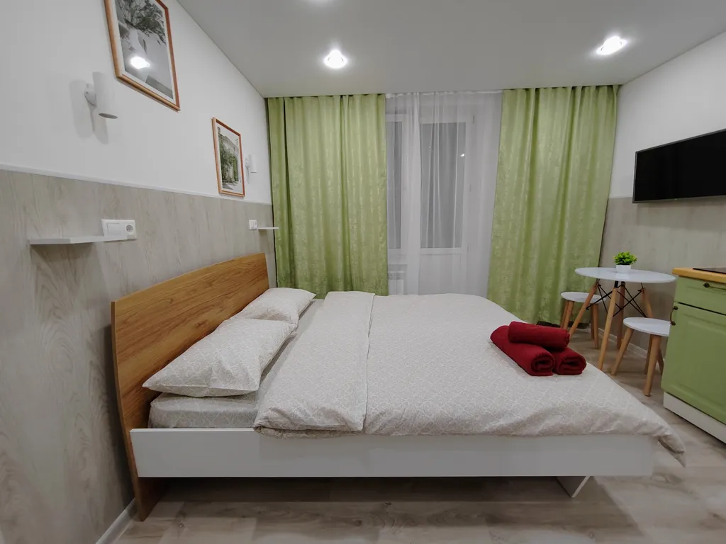 Уютная студия с лоджией